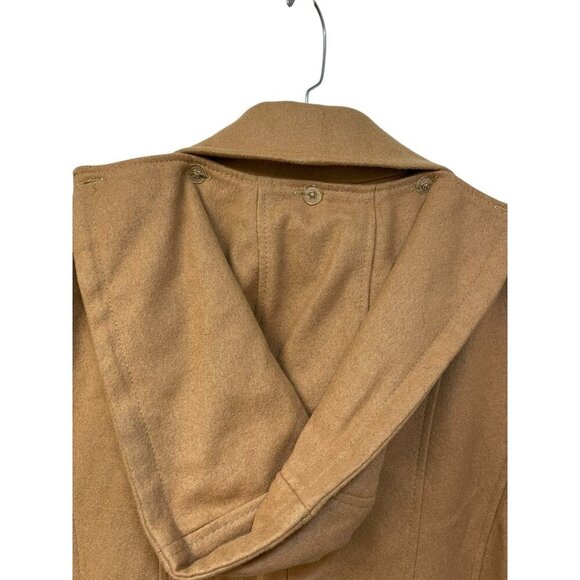 Michael Kors Women's Walker Coat Wool Zipper Camel Plus Size 1X - Picture 11 of 12